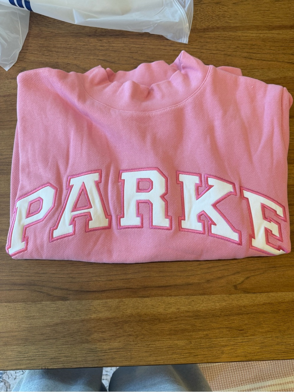 Parke summerland conch mockneck